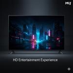 Mi+ (MiJ) 32” Frameless HD LED Digital Satellite TV – Sleek Smart Viewing for Modern Nigerian Homes | 12-Month Warranty (MIJ 3210)